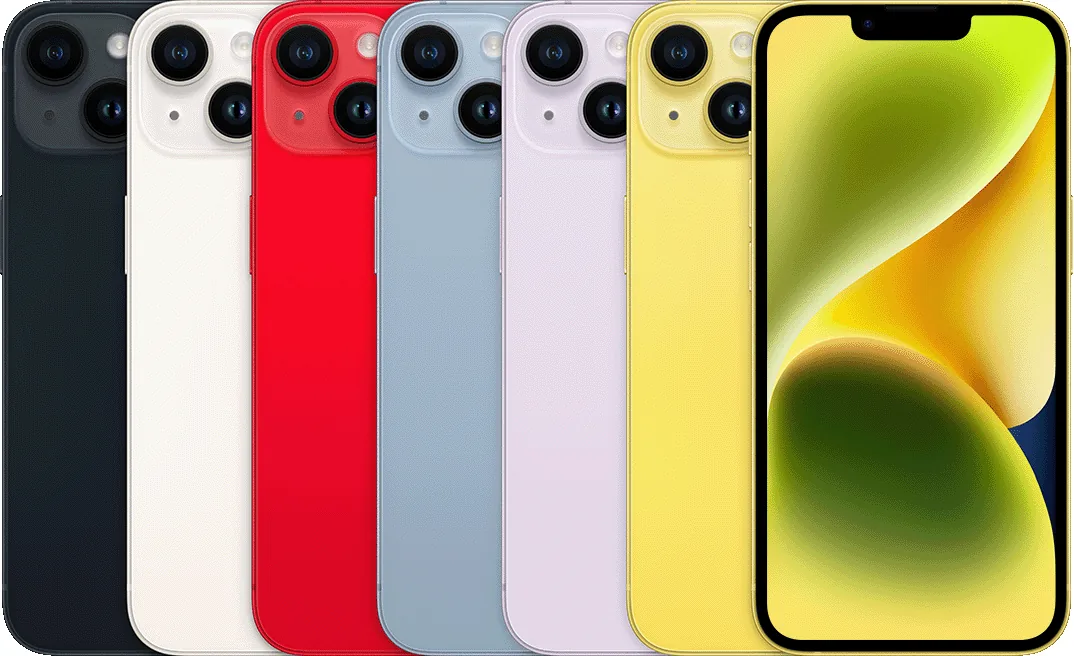 iPhone 14 — кольори