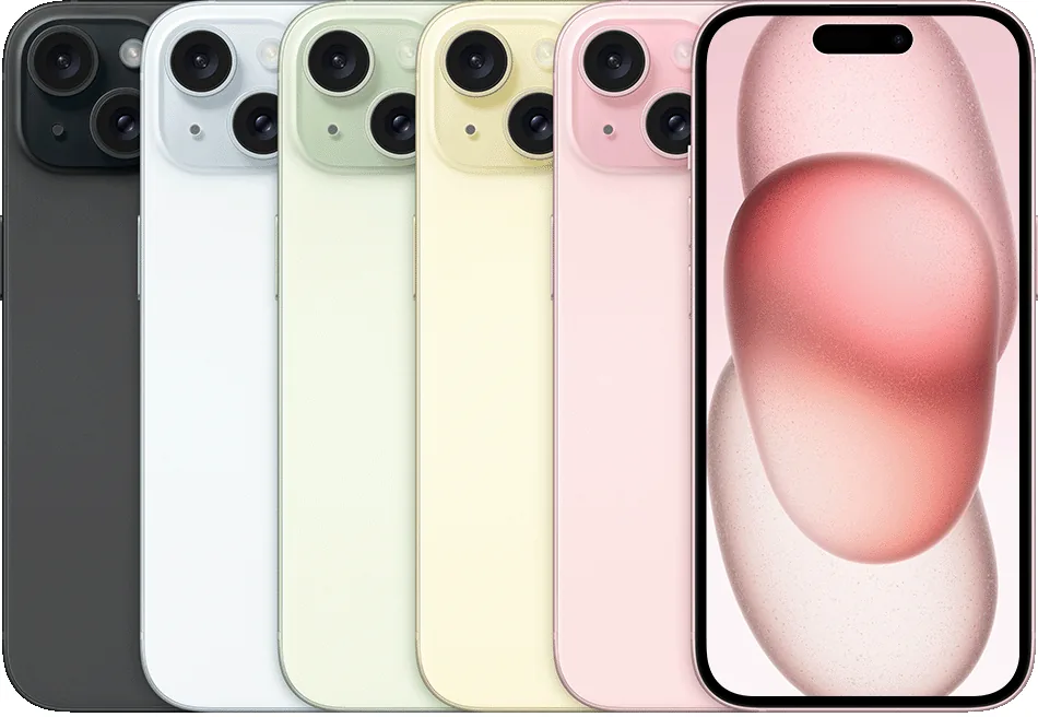 iPhone 15 — кольори